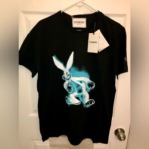 🔥 NWT IceBerg History Bugs Bunny Tee Shirt XL SOLDOUT